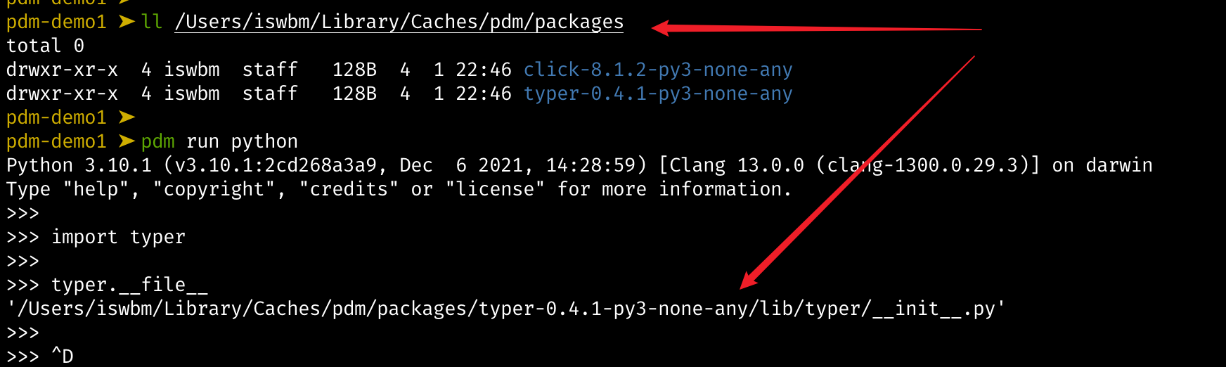 划时代的 Python 包管理器 — PDM 缓存机制